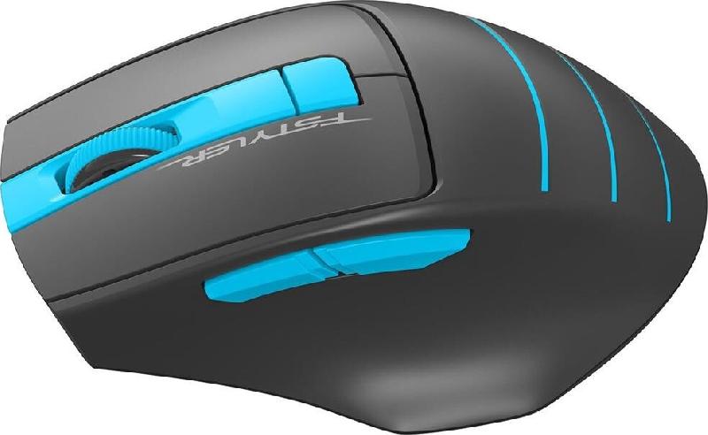 Мышь A4TECH Fstyler FG30 серый оптическая (2000dpi) беспроводная USB