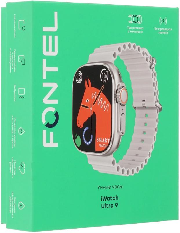 Смарт-часы FONTEL iWatch Ultra 9, титановый