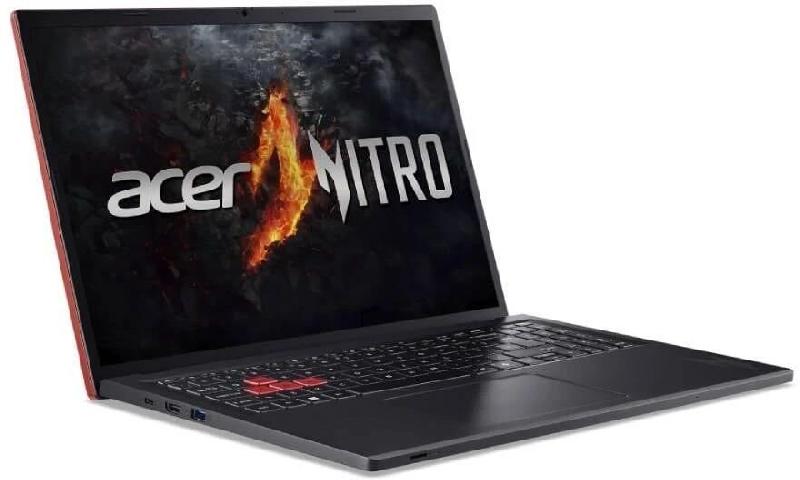 Ноутбук ACER 16" Nitro Lite NL16-71G-55EB Core i5 13420H/16Gb/512Gb SSD/3050 6Gb/no OS/Red (NH.D2AER.001) ПИ