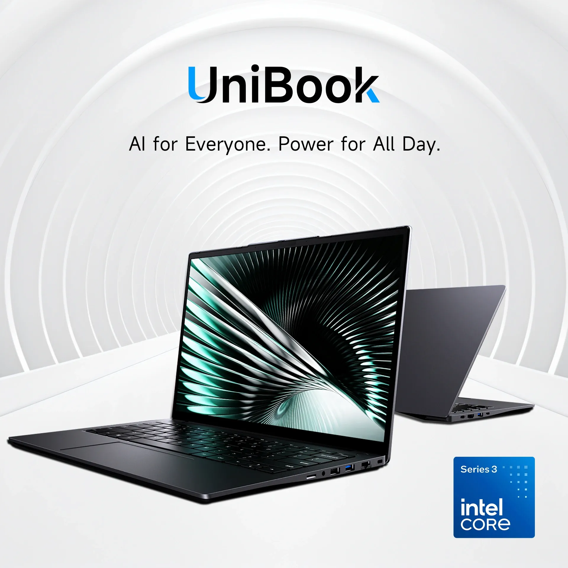 Ноутбук Chuwi UniBook Core 3 304 8Gb SSD256Gb Intel Graphics 14" IPS FHD+ (1920x1200) Windows 11 Pro grey WiFi BT Cam 4550mAh