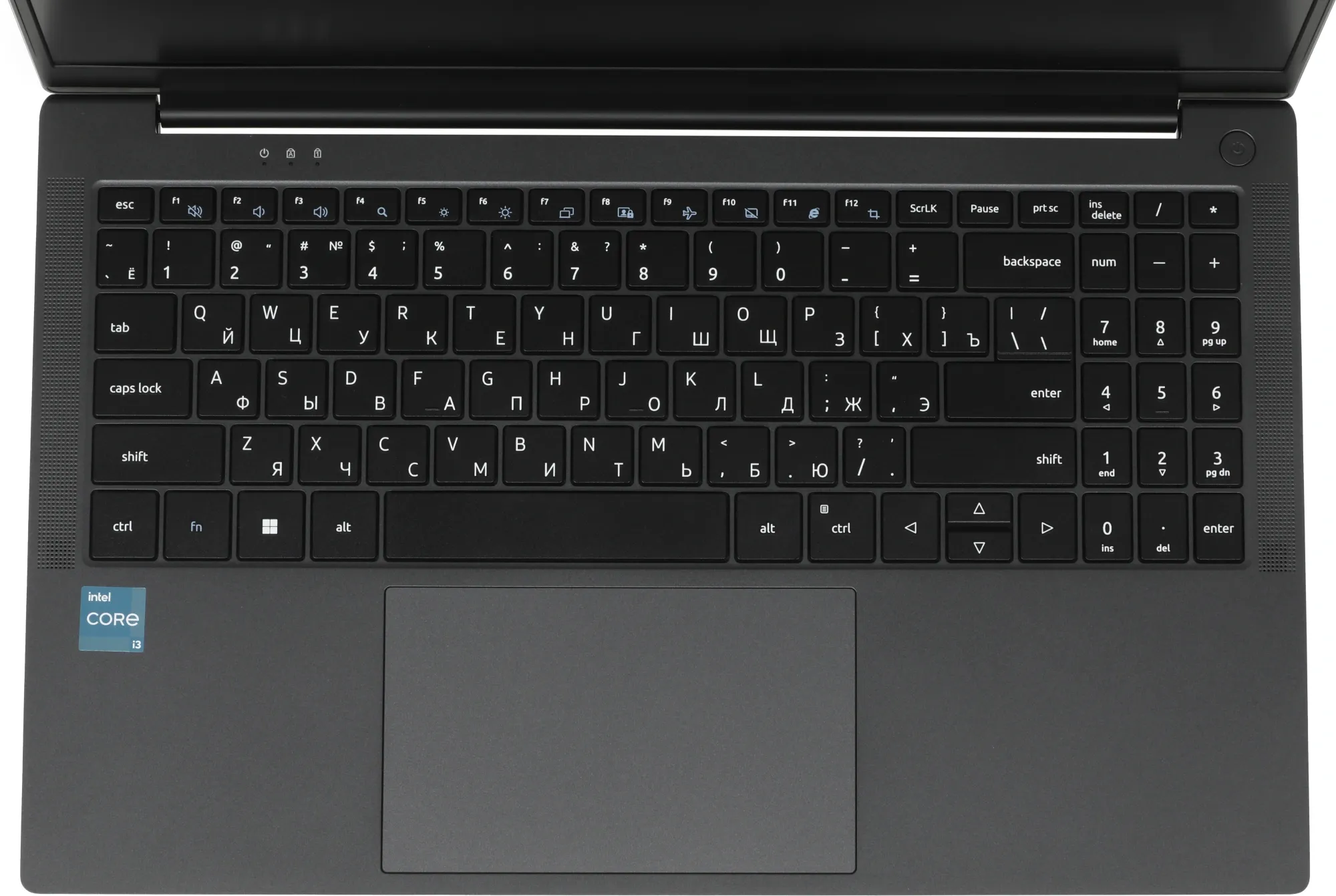 Ноутбук Chuwi Corebook S Core i3 1220P 8Gb SSD256Gb Intel UHD Graphics 15.6" IPS FHD (1920x1080) Windows 11 Pro grey WiFi BT Cam 5000mAh (CWI656-328N2N1PDMXS)