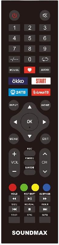 Телевизор SOUNDMAX SM-LED55M02SU(черный)