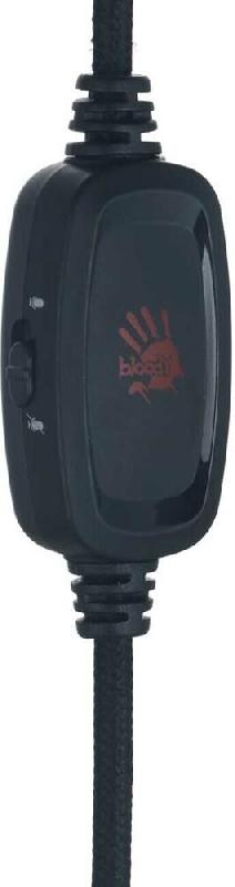A4TECH Bloody G535P черный/серебристый 2м мониторные оголовье (G535P 4PIN+USB/BLACK+SILVER)