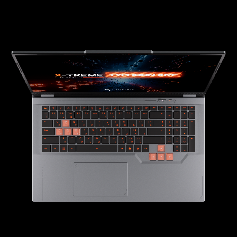 Ноутбук Maibenben Typhoon X17F-R77435 (X17F-R774350G34LG4E10)
