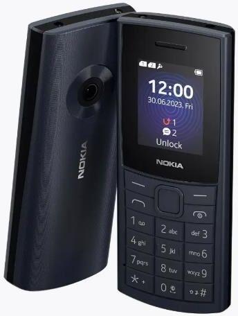 Телефон мобильный NOKIA 110 TA-1543 Midnight Blue (1GF018MPE1C01)