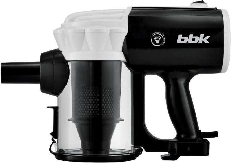 Вертикальный пылесос BBK BV2512 черный/белый