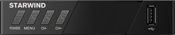 Ресивер DVB-T2 Starwind CT-140 черный