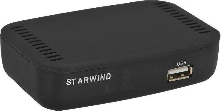Ресивер DVB-T2 Starwind CT-160 черный