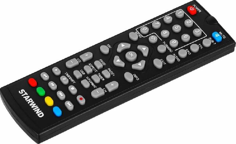 Ресивер DVB-T2 Starwind CT-160 черный