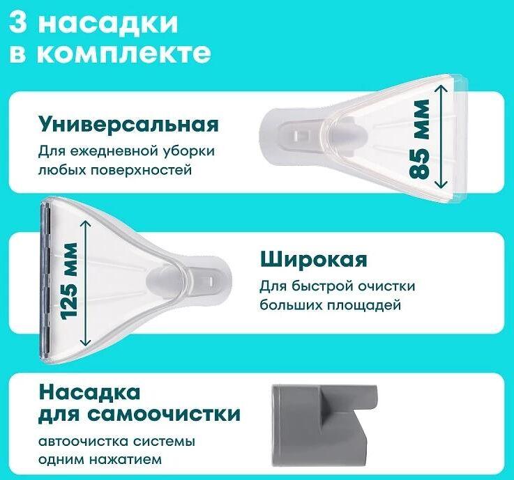 Моющий пылесос SCARLETT SC-SC47W2 3 нас. 500Вт