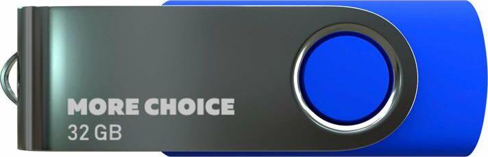 флэш-накопитель MORE CHOICE (4610196407611) MF32-4 USB 32GB 2.0 Blue