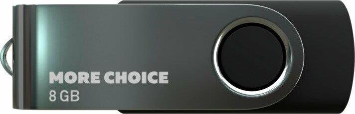 флэш-накопитель MORE CHOICE (4610196407512) MF8-4 USB 8Gb 2.0 Black