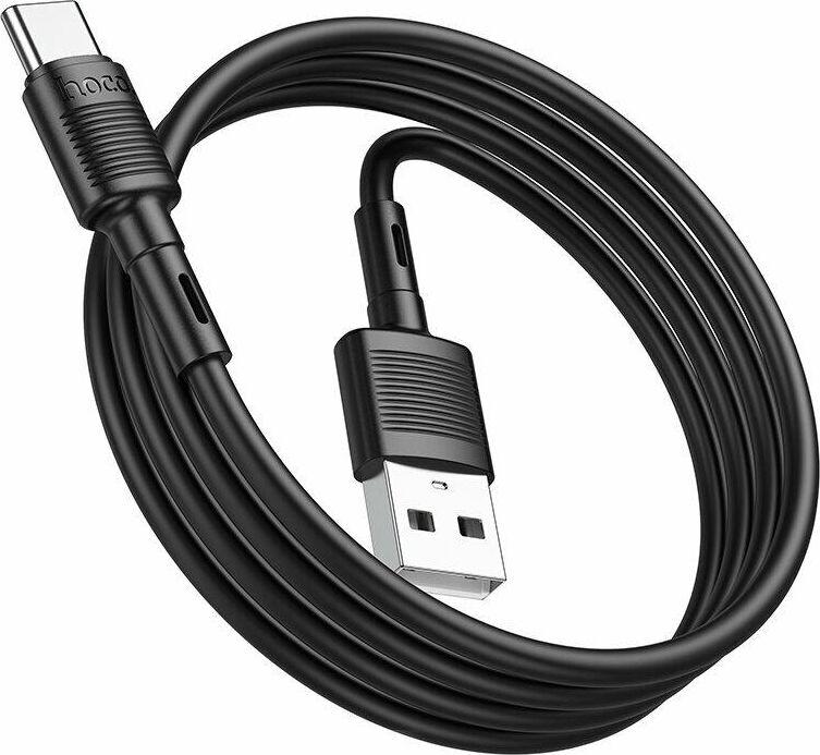 Кабель HOCO (6931474770905) X83 Type-C (m) 1.0m - черный