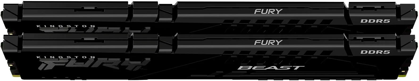 Память DDR5 64GB 5600MHz Kingston KF556C40BB-64 Fury Beast Black RTL Gaming PC5-44800 CL40 DIMM UDIMM 288-pin 1.25В dual rank с радиатором Ret