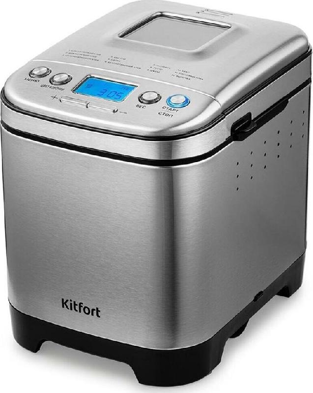 Хлебопечь KITFORT КТ-306 450Вт нержавеющая сталь