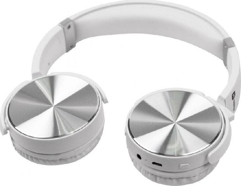 Наушники беспроводные HARPER HB-217 WHITE (BLUETOOTH, с микрофоном, MICROSD, MP3-плеер)
