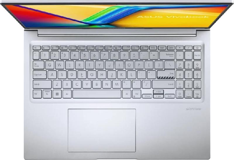 Ноутбук ASUS 16" VivoBook 16 X1605VA-SH2760 Core i7 13620H/16Gb/1Tb SSD/Graphics/No OS/Silver (90NB10N2-M02X40) ПИ