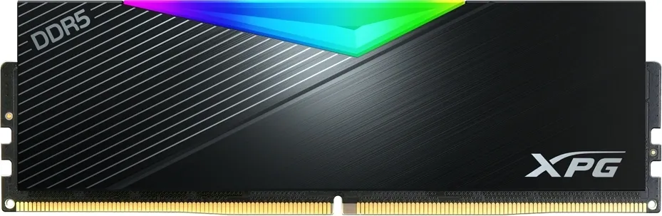 Память DDR5 2x16GB 6400MHz A-Data AX5U6400C3216G-DCNKRBK XPG Lancer RGB RTL PC5-51200 CL32 DIMM ECC 288-pin 1.4В kit dual rank Ret