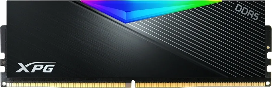 Память DDR5 2x16GB 6400MHz A-Data AX5U6400C3216G-DCNKRBK XPG Lancer RGB RTL PC5-51200 CL32 DIMM ECC 288-pin 1.4В kit dual rank Ret