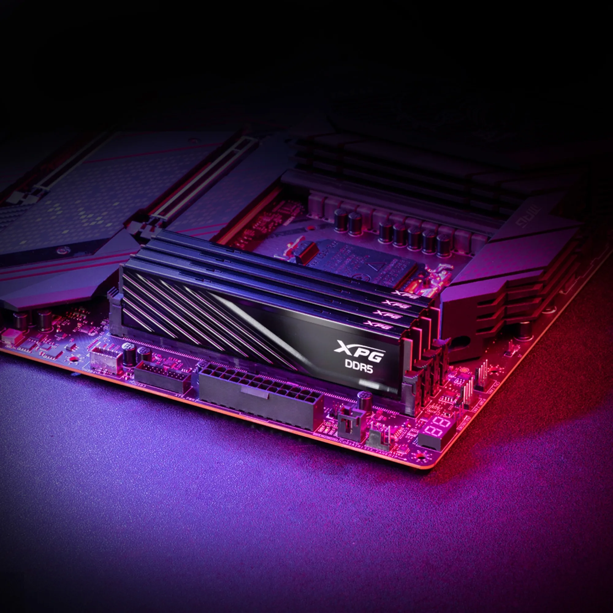 Память DDR5 2x16GB 6000MHz A-Data AX5U6000C3616G-DTAMBK XPG Lancer Blade RTL PC5-48000 CL36 DIMM ECC 288-pin 1.35В kit single rank Ret