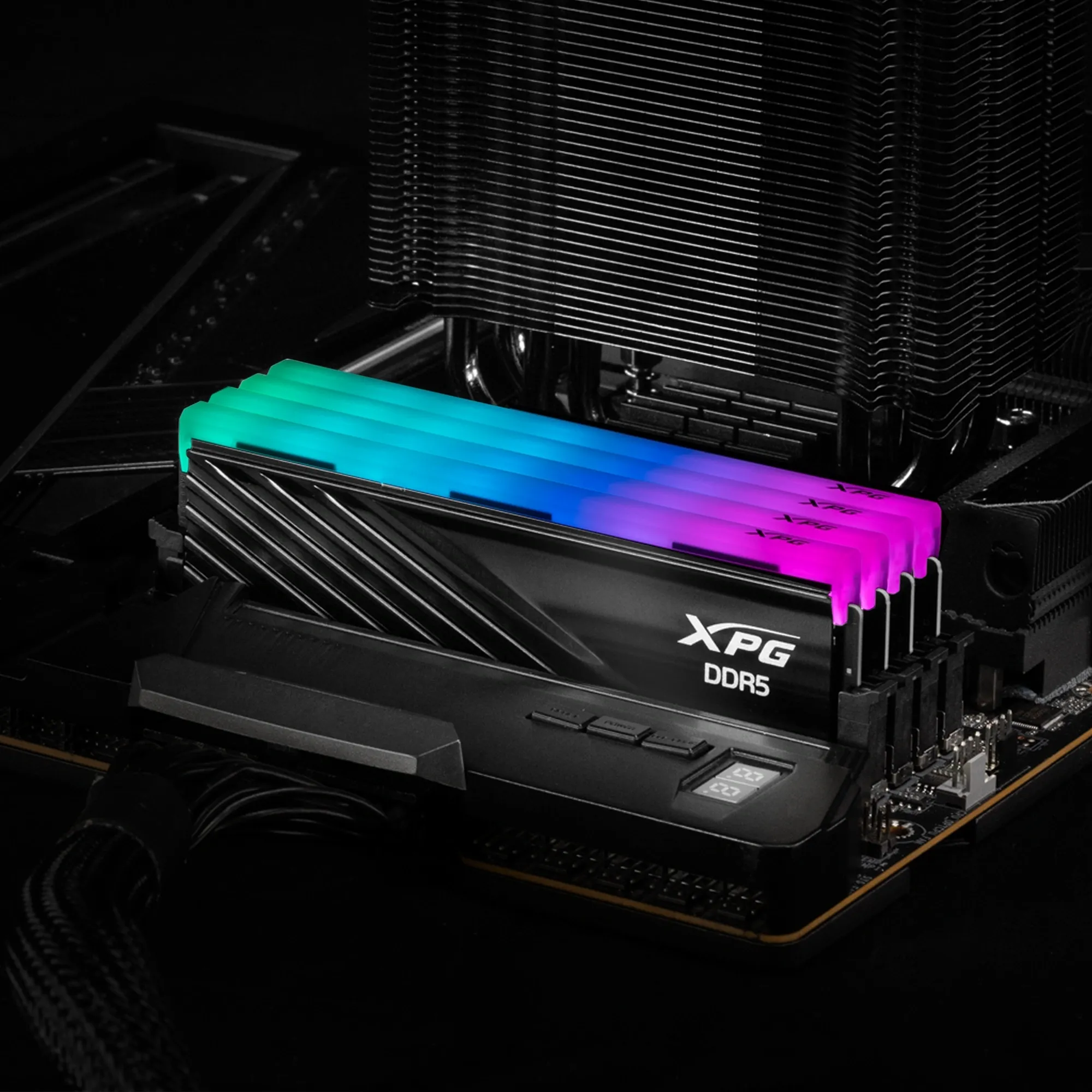 Память DDR5 2x8GB 5600MHz A-Data AX5U5600C468G-DTLABRBK XPG Lancer Blade RTL PC5-44800 CL46 DIMM ECC 288-pin 1.1В kit single rank Ret