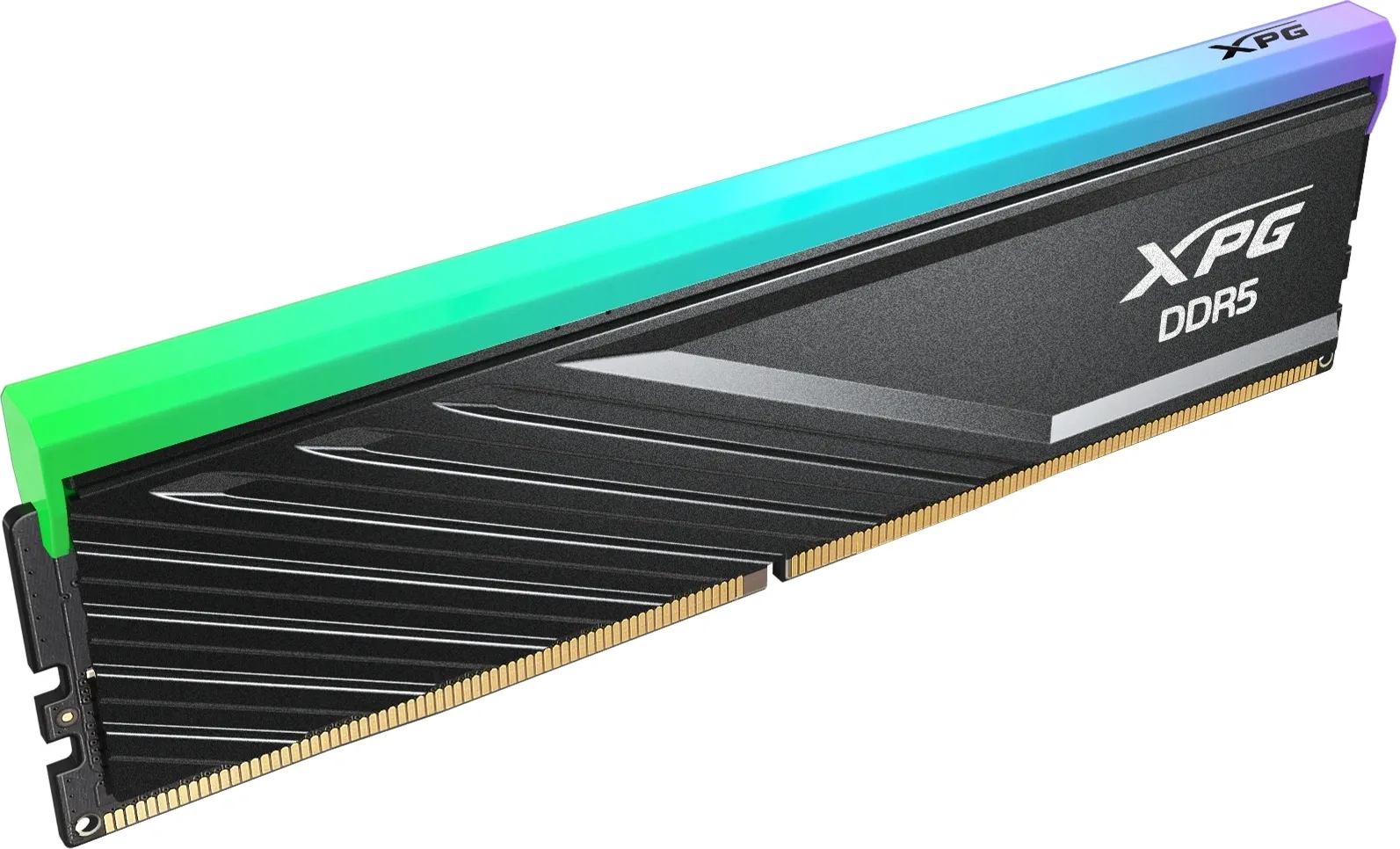 Память DDR5 2x16GB 5600MHz A-Data AX5U5600C4616G-DTLABRBK XPG Lancer Blade RGB RTL PC5-44800 CL46 DIMM ECC 288-pin 1.1В kit single rank Ret