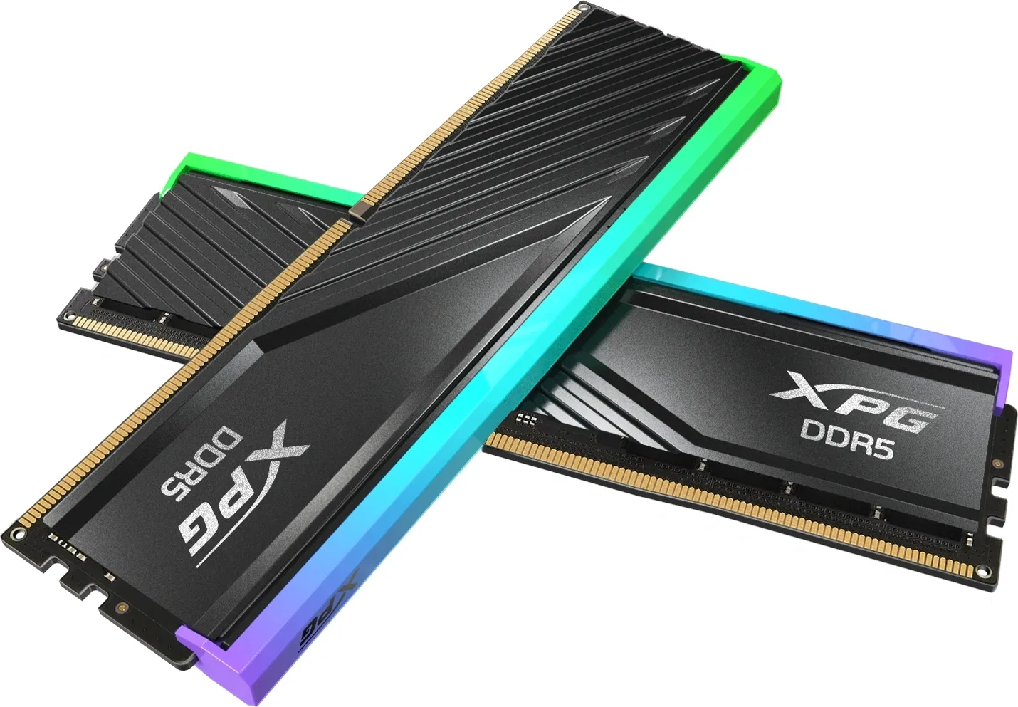 Память DDR5 2x16GB 5600MHz A-Data AX5U5600C4616G-DTLABRBK XPG Lancer Blade RGB RTL PC5-44800 CL46 DIMM ECC 288-pin 1.1В kit single rank Ret