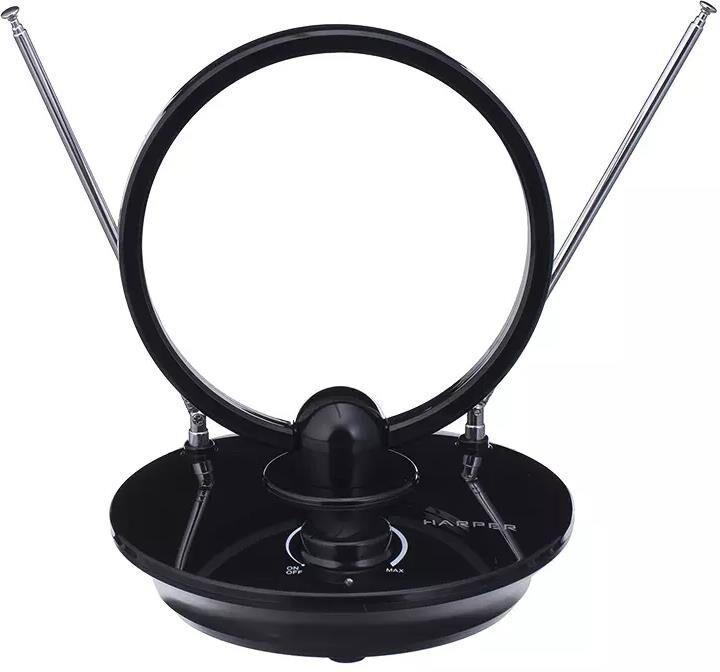 Антенна для телевизора комнатная активная HARPER ADVB-1450