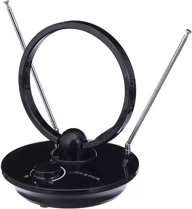 Антенна для телевизора комнатная активная HARPER ADVB-1450