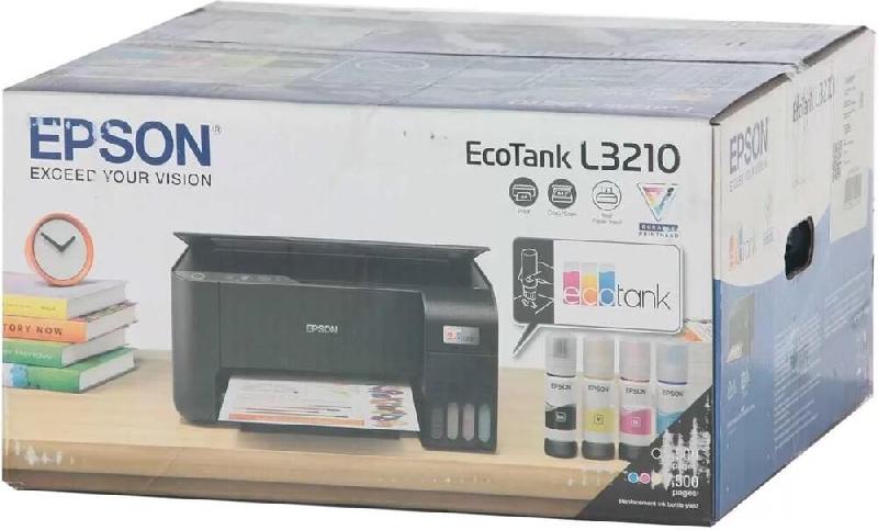 МФУ струйный EPSON EcoTank L3210 Black (C11CJ68517/506/403/501)