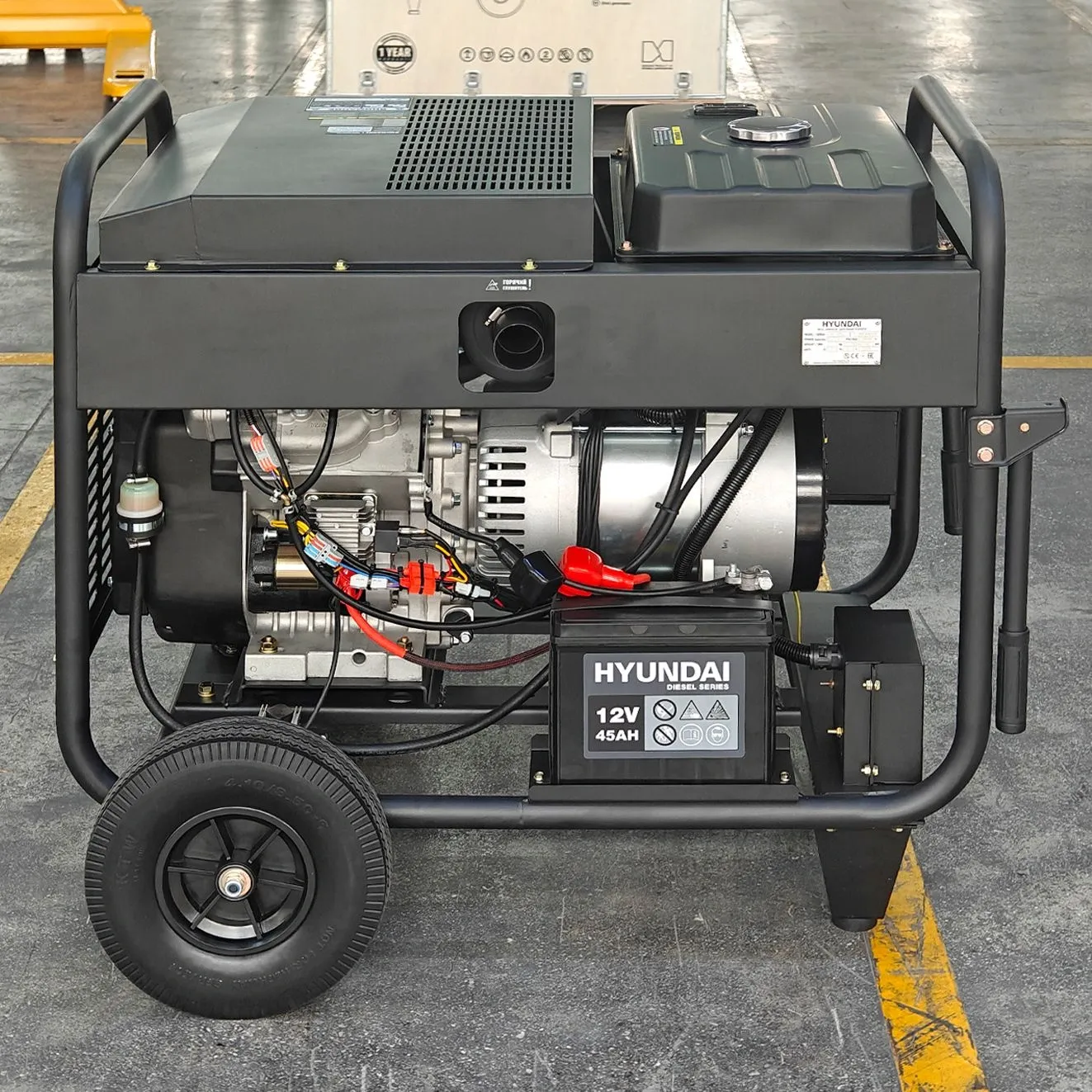Генератор Hyundai DHY 14000LE-3 11кВт