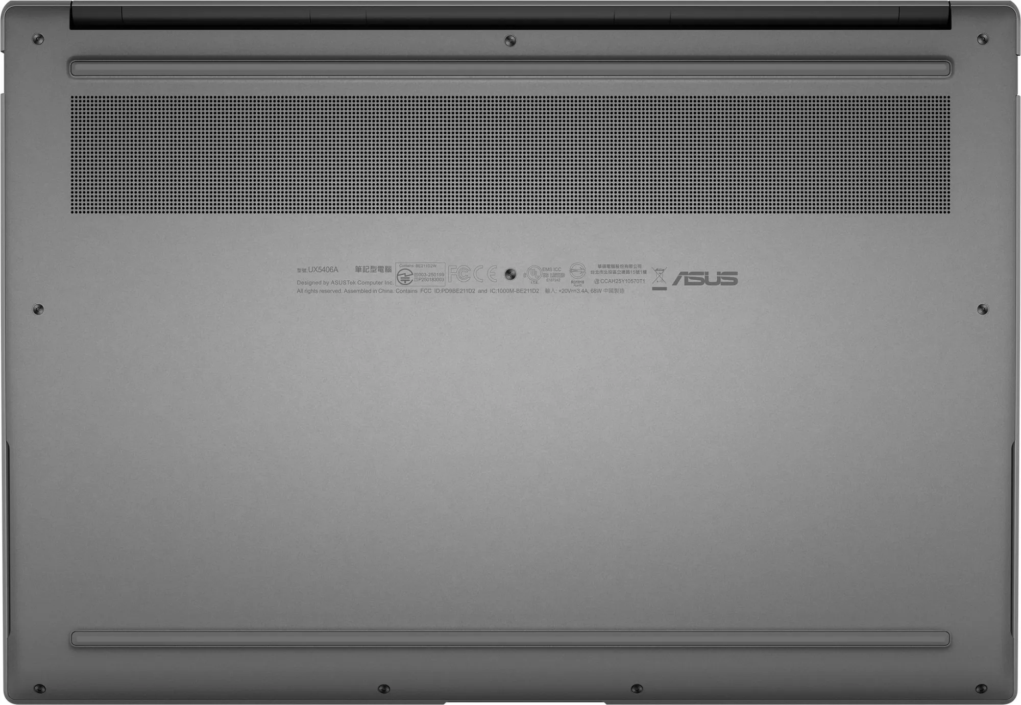 Ноутбук Asus Zenbook S14 UM5406GA-SW312W Ryzen AI 7 445 24Gb SSD1Tb AMD Radeon 840M 14" OLED 3K (2880x1800) Windows 11 Home grey WiFi BT Cam Bag (90NB17G3-M00CE0)