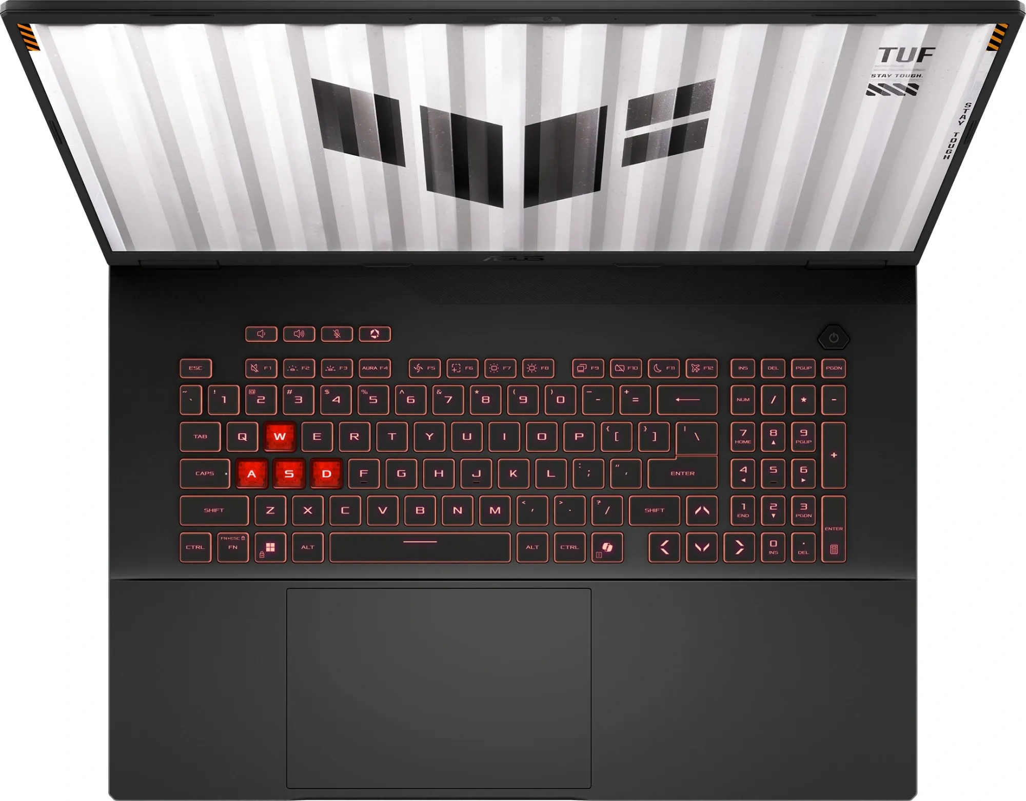 Ноутбук Asus TUF Gaming A18 FA808PP-S8005 Ryzen 9 8940HX 32Gb SSD1Tb NVIDIA GeForce RTX 5070 8Gb 18" IPS FHD+ (1920x1200) без ОС grey WiFi BT Cam (90NR0MG1-M00050)