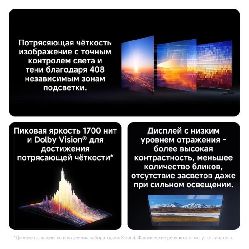 Телевизор QLED Xiaomi L55MB-SRU