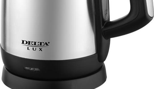 Чайник элетрический DELTA LUX DL-1207 нерж. черный