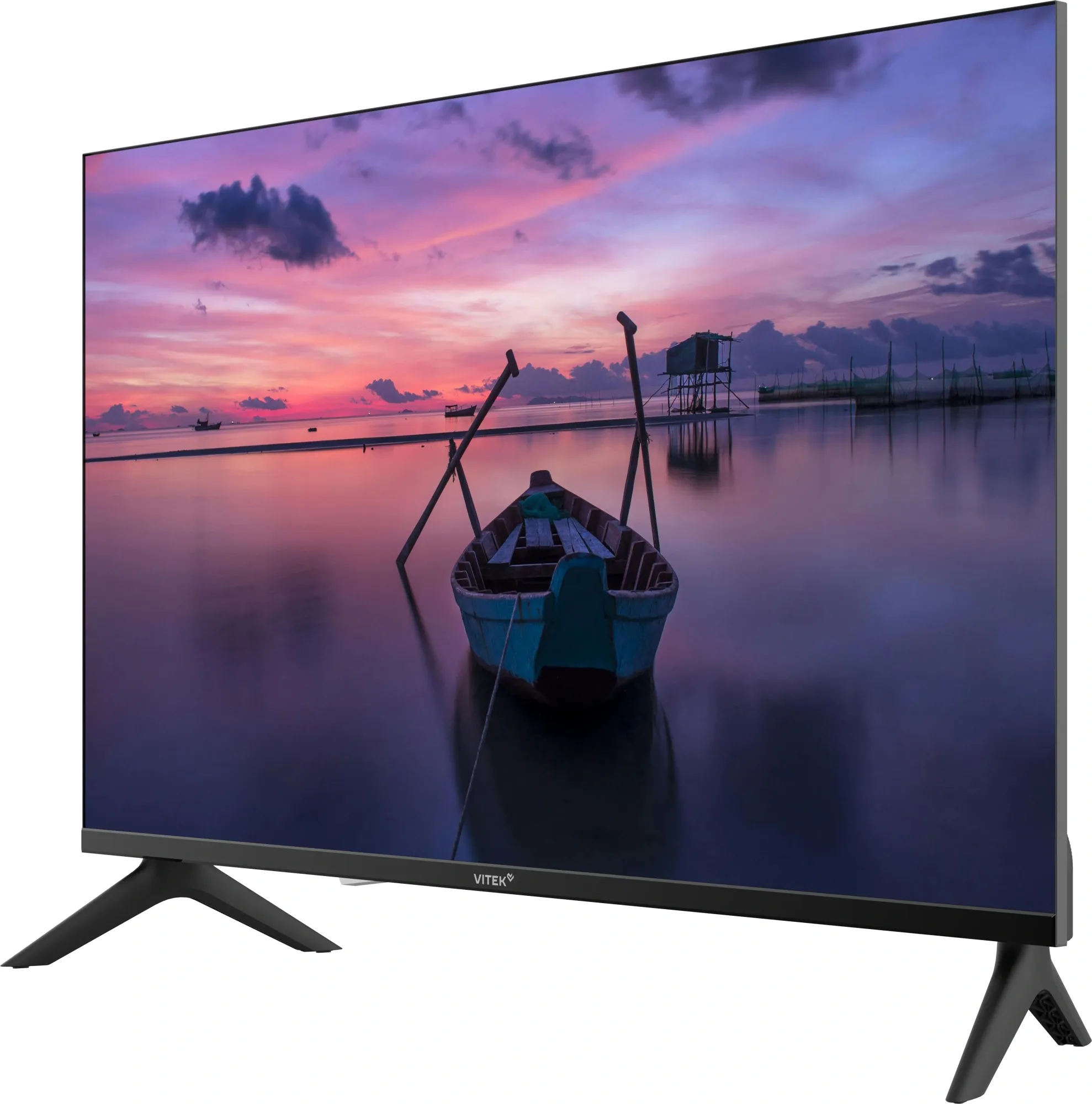 Телевизор LED Vitek 32" VT-32HBB200 Frameless черный/черный HD 60Hz DVB-T DVB-T2 DVB-C DVB-S DVB-S2 USB 2.0