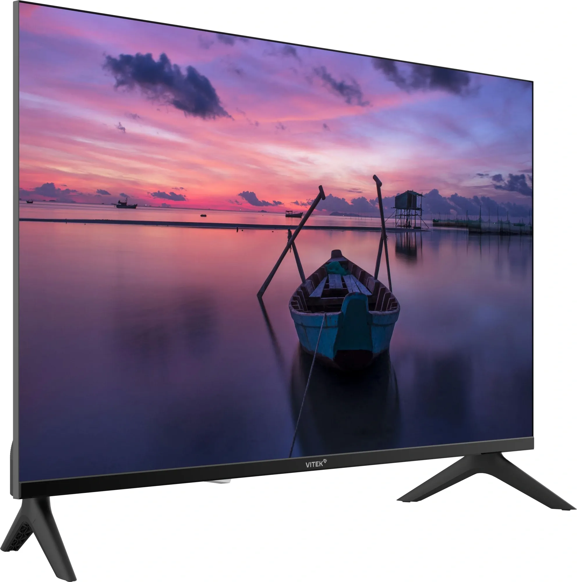 Телевизор LED Vitek 32" VT-32HBB200 Frameless черный/черный HD 60Hz DVB-T DVB-T2 DVB-C DVB-S DVB-S2 USB 2.0