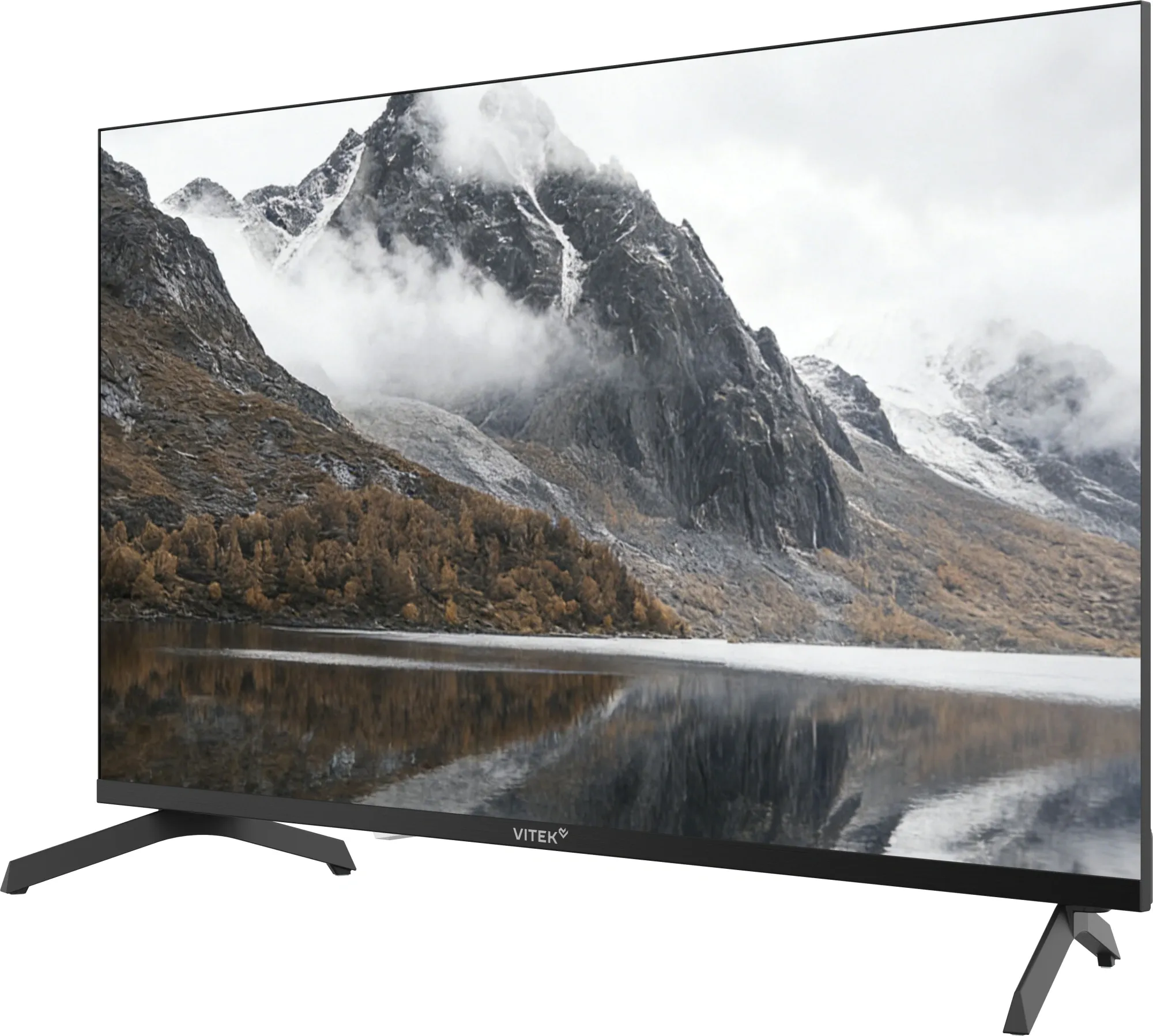 Телевизор LED Vitek 32" VT-32HBS310 Google TV Frameless черный/черный HD 60Hz DVB-T DVB-T2 DVB-C DVB-S DVB-S2 USB 2.0 WiFi Smart TV