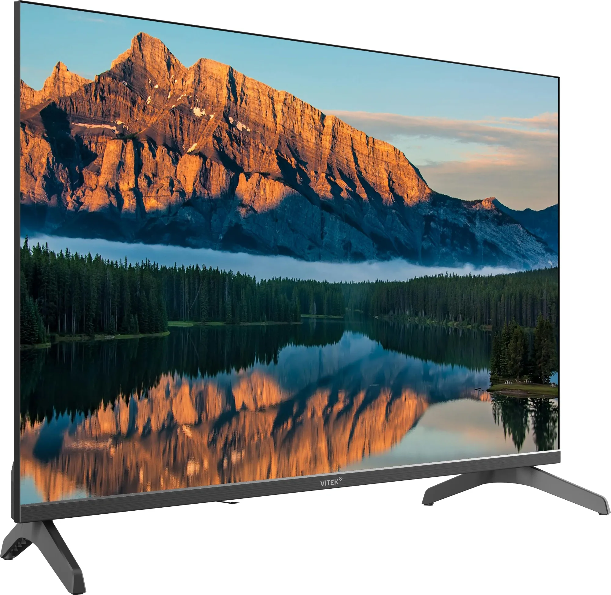 Телевизор LED Vitek 32" VT-32FBS301 Яндекс.ТВ Frameless черный/черный FULL HD 60Hz DVB-T DVB-T2 DVB-C DVB-S DVB-S2 USB 2.0 WiFi Smart TV