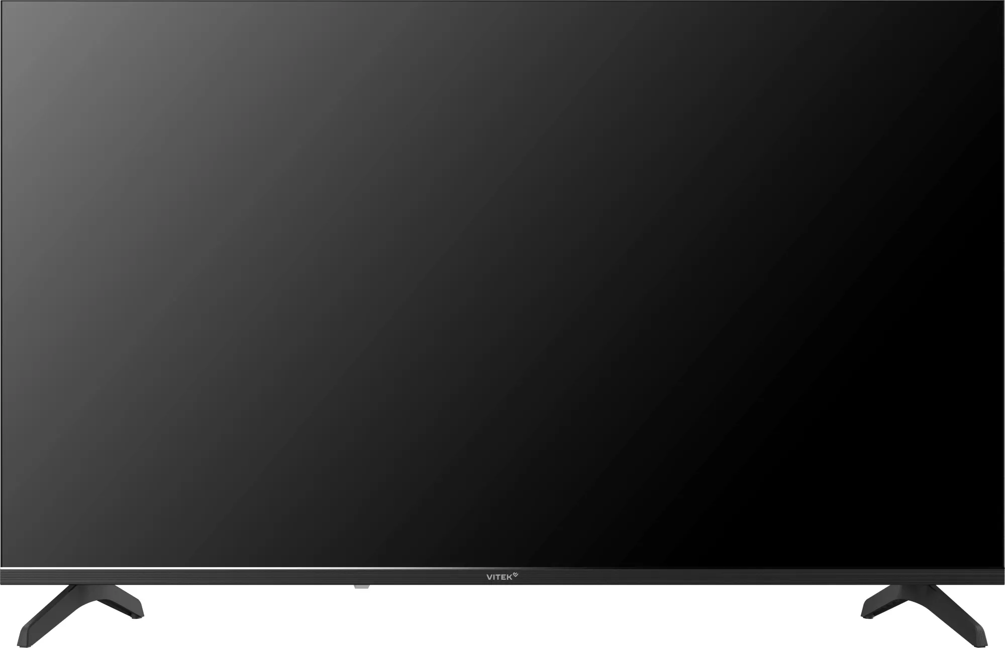 Телевизор LED Vitek 43" VT-43FBS300 Яндекс.ТВ Frameless черный/черный FULL HD 60Hz DVB-T DVB-T2 DVB-C DVB-S DVB-S2 USB 2.0 WiFi Smart TV