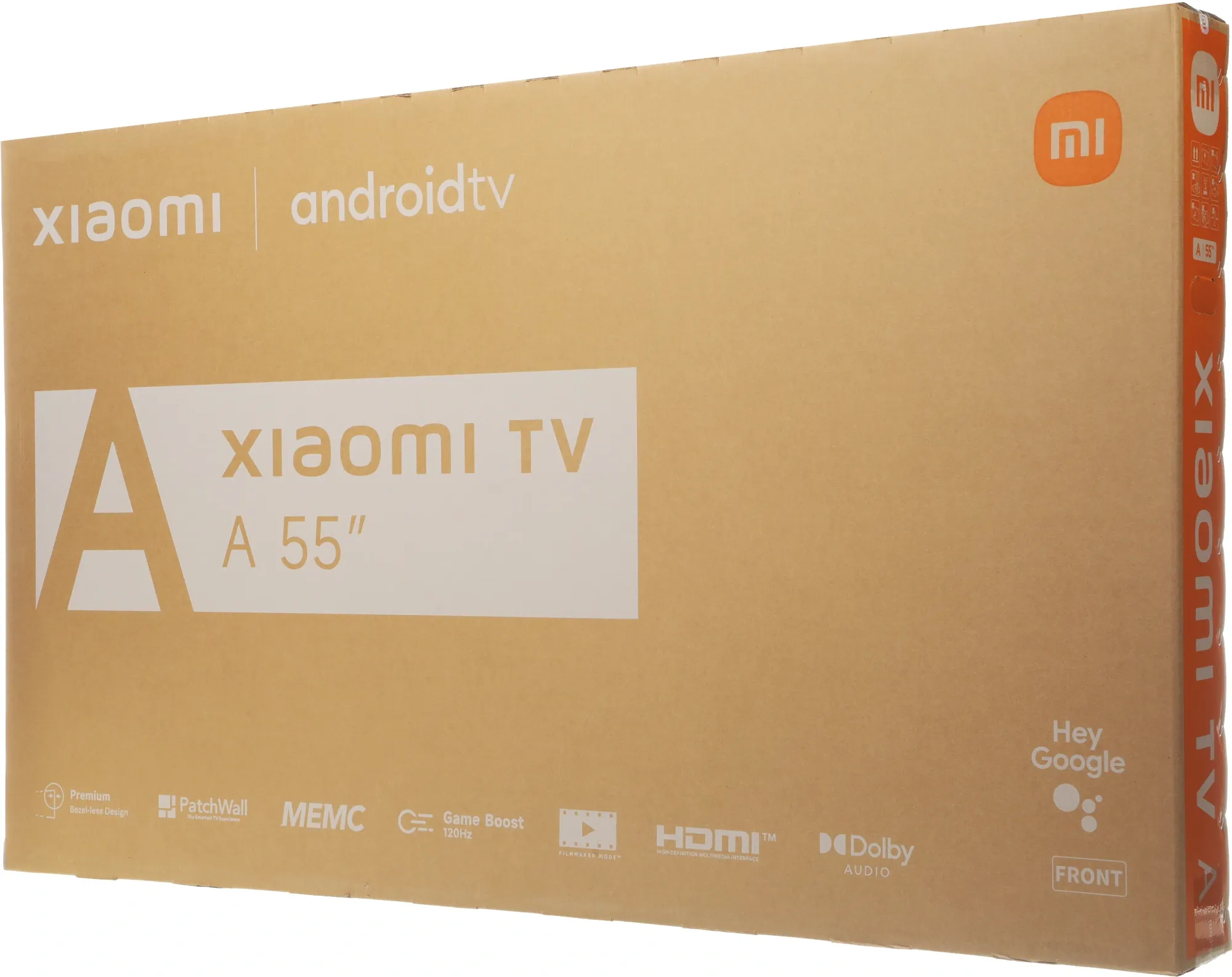 Телевизор LED Xiaomi 55" TV A 55 2026 черный 4K Ultra HD 60Hz MEMC DVB-T2 DVB-C DVB-S2 USB WiFi Smart TV