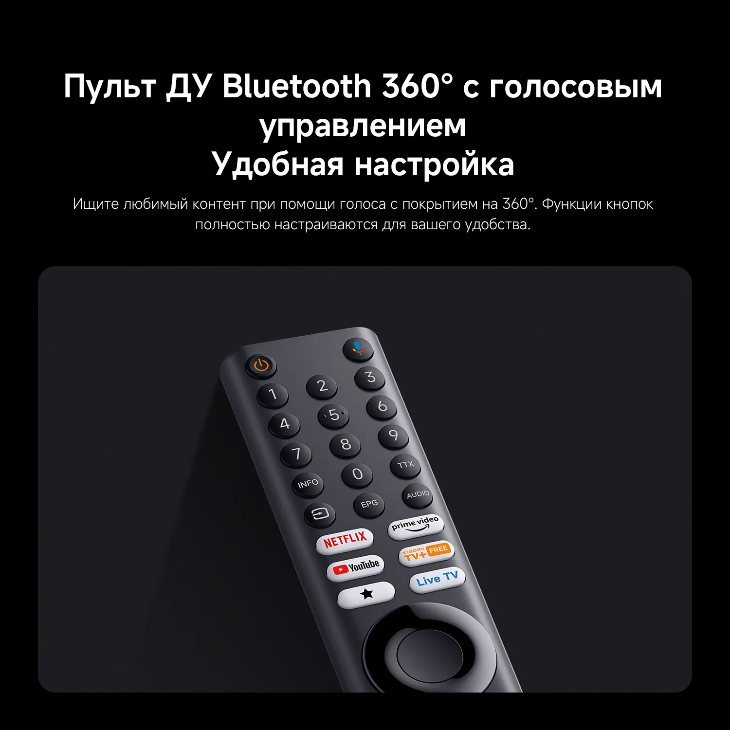 Телевизор QLED Xiaomi 32" TV A Pro 32 2026 черный HD 60Hz DVB-T2 DVB-C DVB-S2 USB WiFi Smart TV