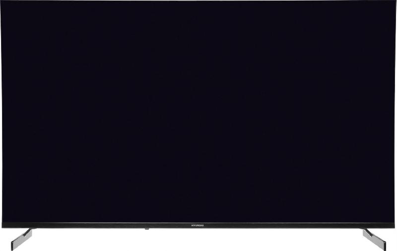 Телевизор LED Hyundai 55" H-LED55BU7011 Smart Google TV Frameless Metal черный/4K Ultra HD/DVB-T/60H