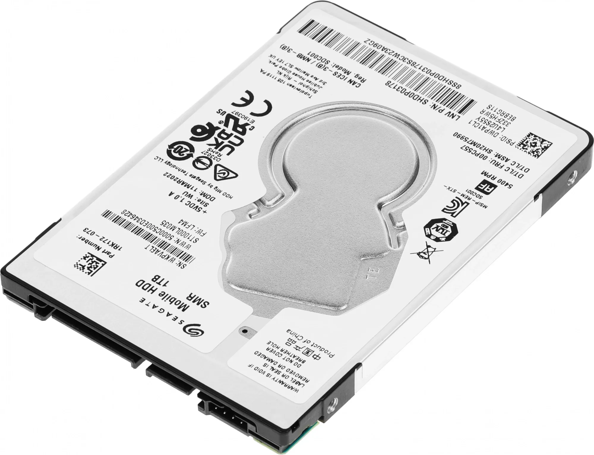 Жесткий диск Seagate SATA-III 1TB ST1000LM035 Notebook/Desktop Mobile 4KN (5400rpm) 128Mb 2.5"
