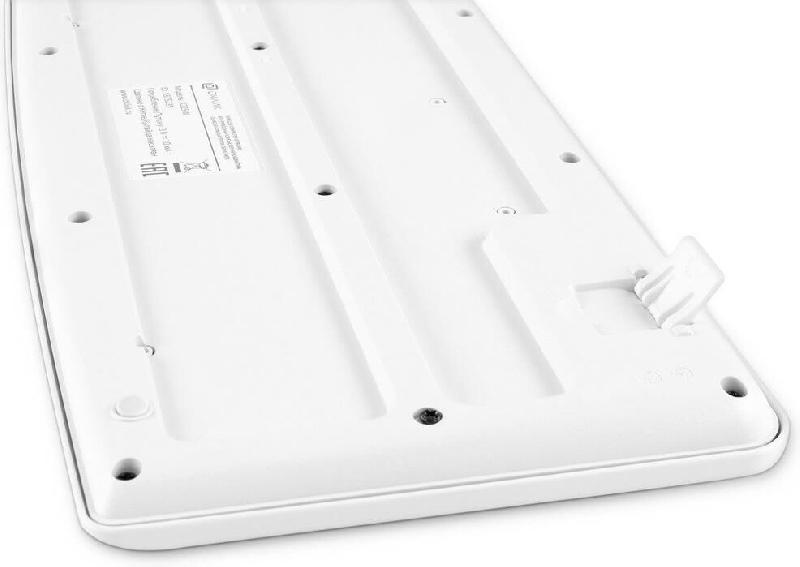 OKLICK Клавиатура Оклик K225W белый USB беспроводная Multimedia (1875235)