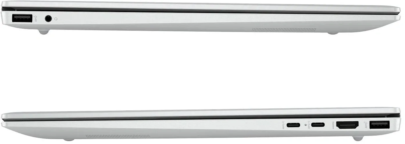 Ноутбук HP OmniBook 5 16-ag1075cl Ryzen AI 7 350 32Gb SSD1Tb AMD Radeon 860M 16" IPS Touch 2K (2560x1440) без ОС silver WiFi BT Cam
