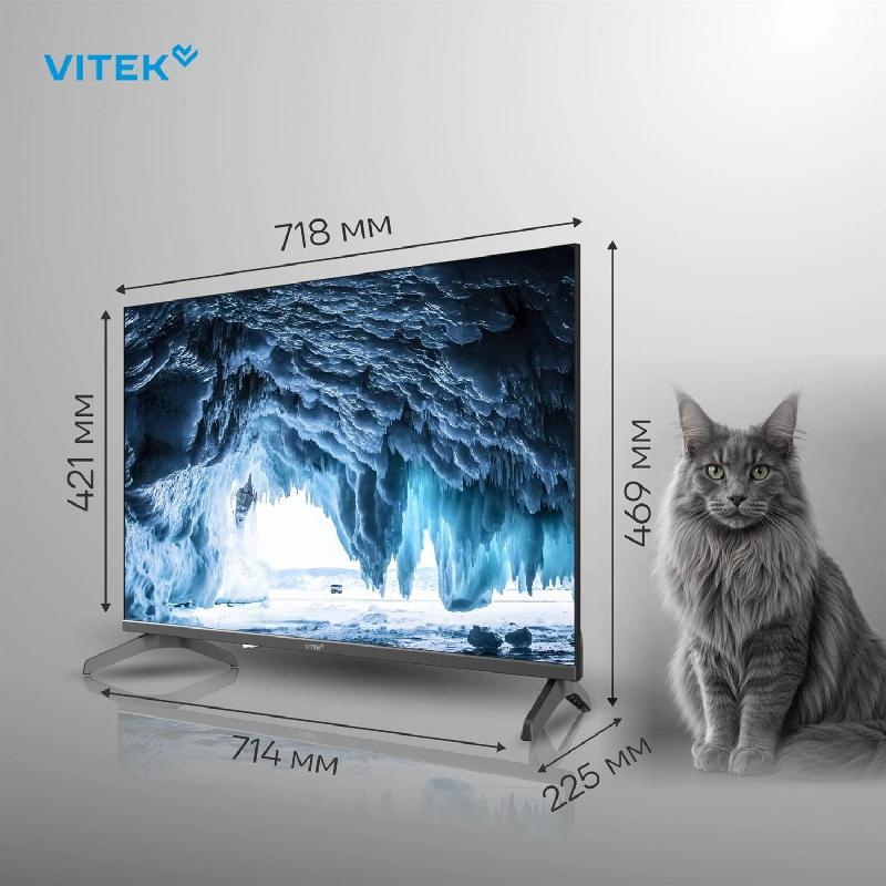 Телевизор VITEK VT-32QBS500 32"Smart Google TV Frameless