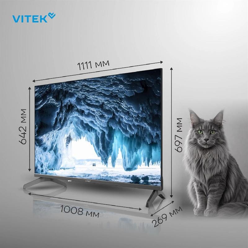 Телевизор VITEK VT-50QUBS500 50" Smart Google TV Frameless