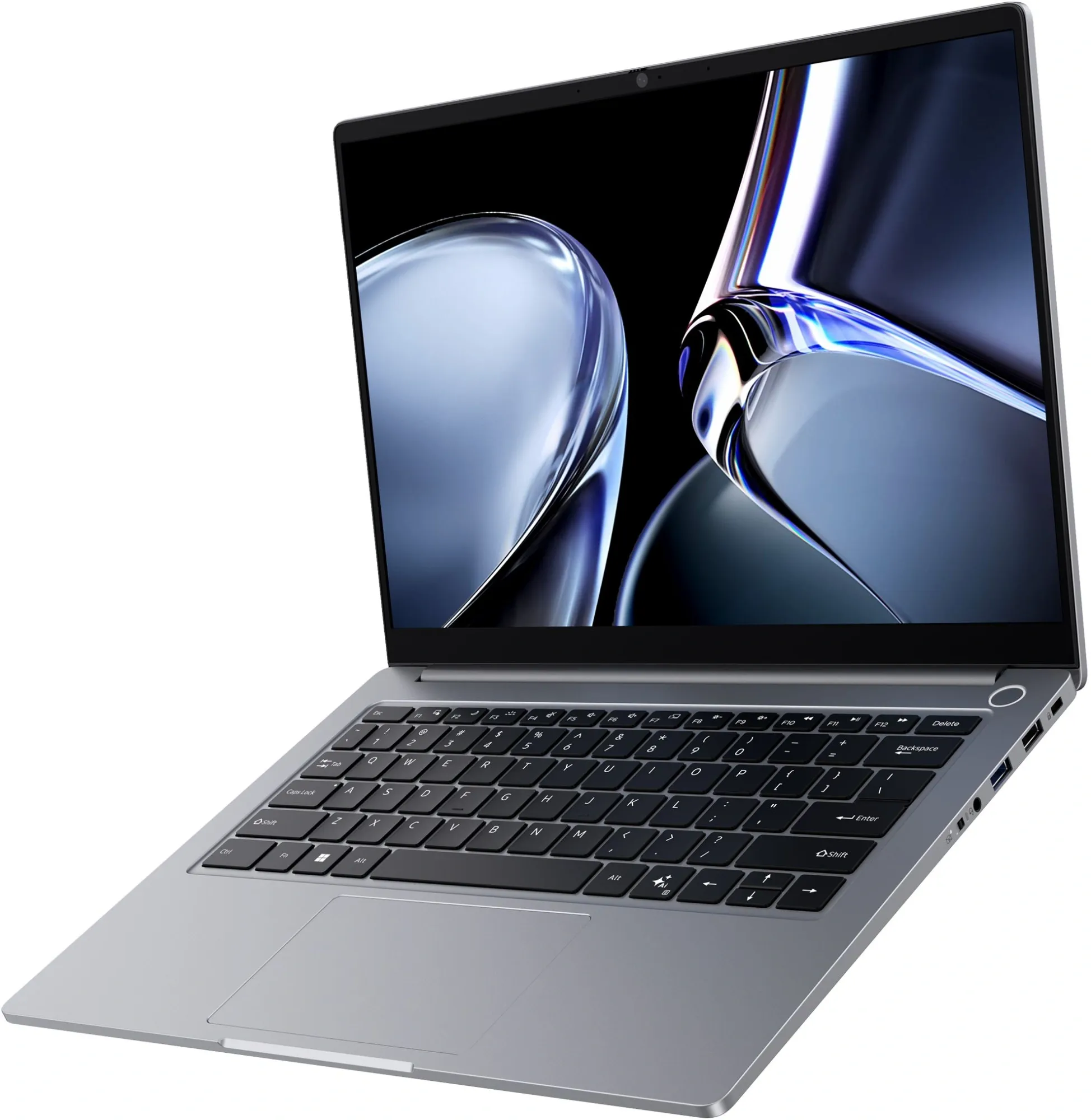 Ноутбук Chuwi Corebook Air Core Ultra 5 226V 16Gb SSD512Gb Intel Arc 130V 14" IPS 2.8K (2880x1800) Windows 11 Pro blue WiFi BT Cam 4737mAh