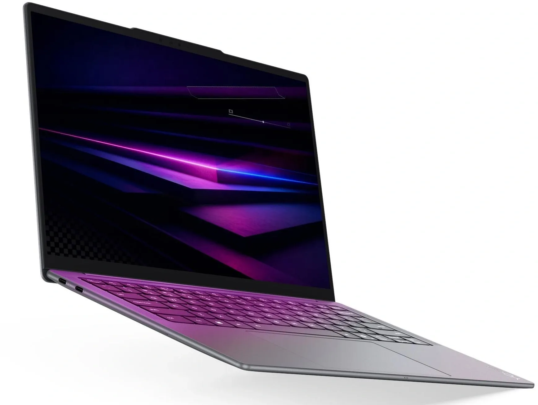 Ноутбук Lenovo Yoga Slim7 14IPH11 Core Ultra 7 355 32Gb SSD1Tb Intel Graphics 14" OLED WUXGA (1920x1200) Windows 11 Home grey WiFi BT Cam (83QM003URK)